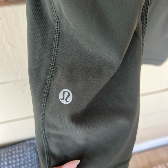 Lululemon Athletica Dark Green Leggings - Picture 3 of 6